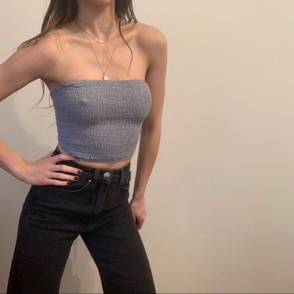 Tops - Vintage Cinch Crop Top